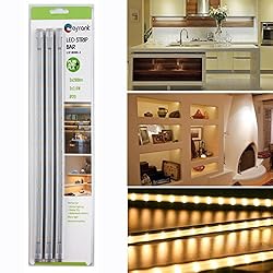Cefrank Under Cabinet Lighting, 3pcs Linkable LED