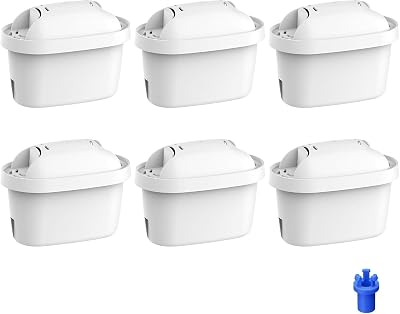 Waterdrop Water Filter Cartridges for Brita Maxtra+ Plus (6 Pack)