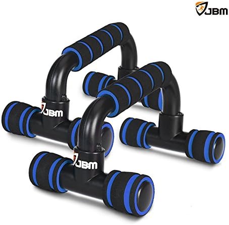 JBM Perfect Muscle Push up Pushup Bars Stands Handles Aid Equipment for Men and Women Pushups Pushup Push-up Workout Pairs of Slip-resistant Polypropylene Push up Exercise Benefits for Muscles Chest …