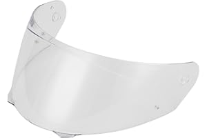 The Helmet Shop HJ-33 Clear Motorcycle Helmet Visor Compatible with HJC i90, i91 & Harley Modular Helmets – Pinlock-Ready Replacement Shield | Optically Correct, UV Protected Motorcycle Visor