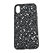 NCX tech iPhone X Case, Shockproof Anti-Scratch Hybrid Protective Cover with Glitter Star Metallic Foil for iPhone X (Black)