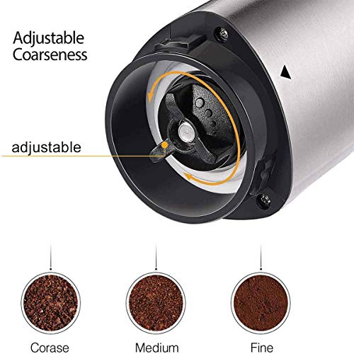 Manual Coffee Grinder Hand Coffee Bean Blade Grinders with Ceramic