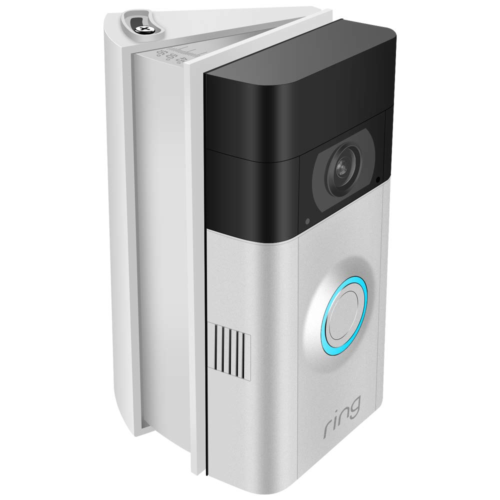 Adjustable Angle Mount Corner Kit Bracket Wedge for Ring Video Doorbell