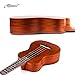 Makanu Soprano Ukulele Mahogany Hawaiian Ukulele Kids Guitar for Professional - Matte Finish