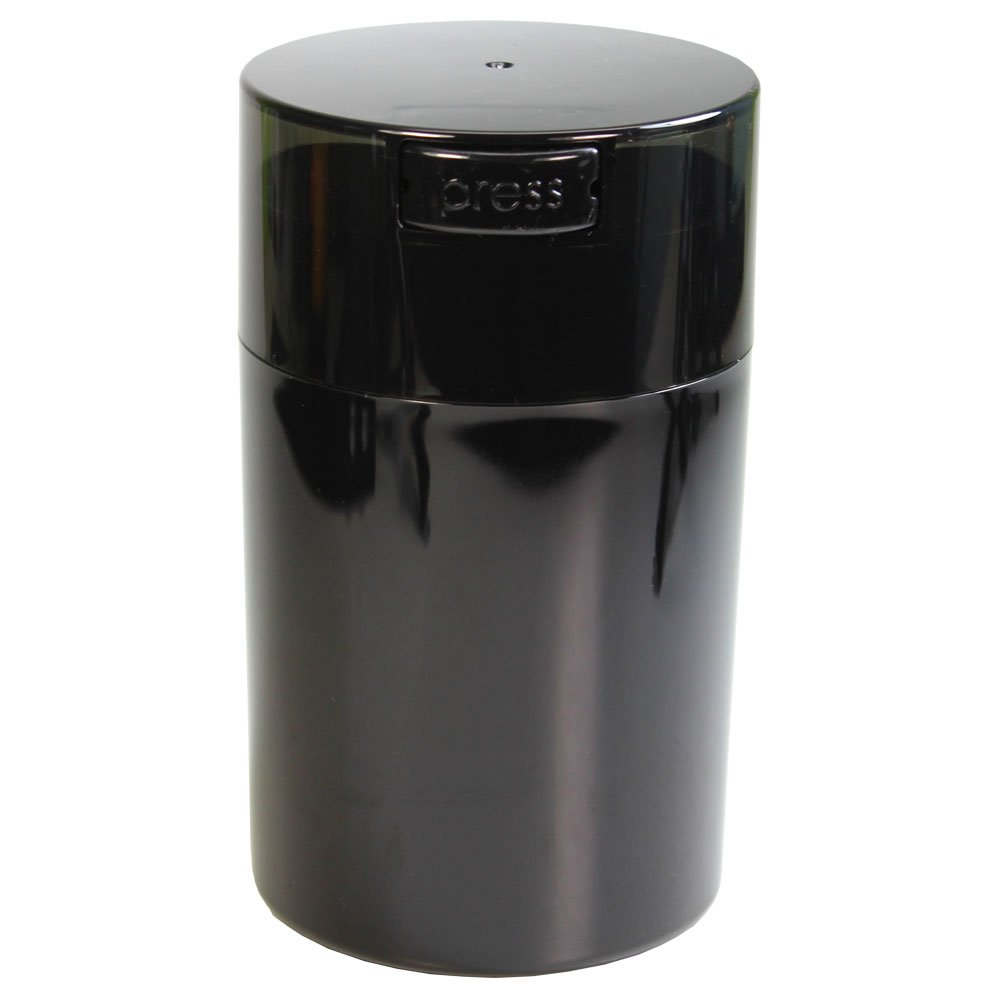 Photo 1 of Tightvac - 1 oz to 6 ounce Vacuum Sealed Storage Container - Black Pearl
