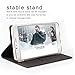 OnePlus 3T case ,OnePlus 3 Cover,Feitenn Premium Flip Leather PU Wallet case Smart Cover with Stand Kickstand Card Holder Magnetic Closure Slim Fit cover case for OnePlus 3 & OnePlus 3T (Black)