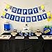 JOHEXI Gaming Happy Birthday Party Banner With Blue Personalized Birthday Flags Banner For Birthday Party Supplies Decoration