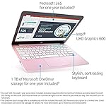 2020-HP-Stream-116-inch-Laptop-Computer-Intel-Celeron-N4020-Upto-28-GHz-4GB-RAM-32GB-eMMC-Storage-Windows-10-Home-13Hr-Battery-Life-Office-365-1Year-Rose-Pink