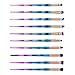 Eye Brush Set Unicorn,Molie Eyeliner Eyeshadow Blending Brush Makeup Tools Cosmetic Brushes Kit 10 PCS