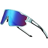 DUCO Kids Sunglasses Youth Baseball Sun Glasses Lightweight TR90 Frame UV400 Sports Cycling Shades for Boys Girls DK268