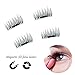 Urbun MAGNETIC False Eyelashes - Luxurious 3D Natural Mink Eye lashes, No Glue Required & Reusable, Volume Cross Black Makeup Fake Eyelash