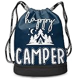 GLSEY Bag Unisex Happy Camper Multifunctional