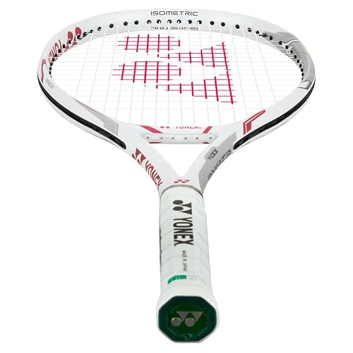 YONEX EZONE 100SL 白&ピンク限定カラー　※新球付き Yonex EZONE 100SL (White/Pink) Tennis Racquet (4 3/8