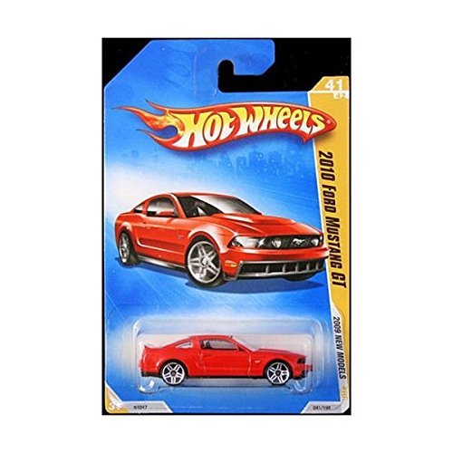 HOT WHEELS 2009 NEW MODELS RED 2010 FORD MUSTANG GT 41 OF 42 #041/190
