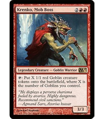 Amazon.com: Mono Red Goblin Deck - Aggro Burn - Modern Legal - Custom Built  - Magic The Gathering - MTG