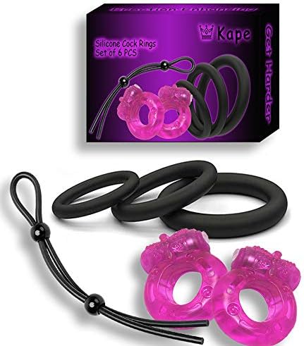 Djuz Kape Set of 5 PCS with Cord - Exercise Ring - Mens Rings