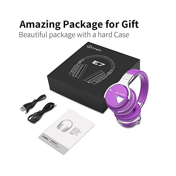 COWIN-E7-Active-Noise-Cancelling-Bluetooth-Headphones-with-Microphone-Hi-Fi-Deep-Bass-Wireless-Headphones-Over-Ear-Comfortable-Protein-Earpads-30-Hours-Playtime-for-Travel-Work-TV-Computer-Purple COWIN E7 Active Noise Cancelling Bluetooth Headphones with Microphone Hi-Fi Deep Bass Wireless Headphones Over Ear…