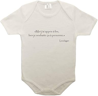 Mygoodprice Body Bebe 100 Coton Citation Kaamelott Leodagan Apprendre A Lire Amazon Fr Vetements Et Accessoires