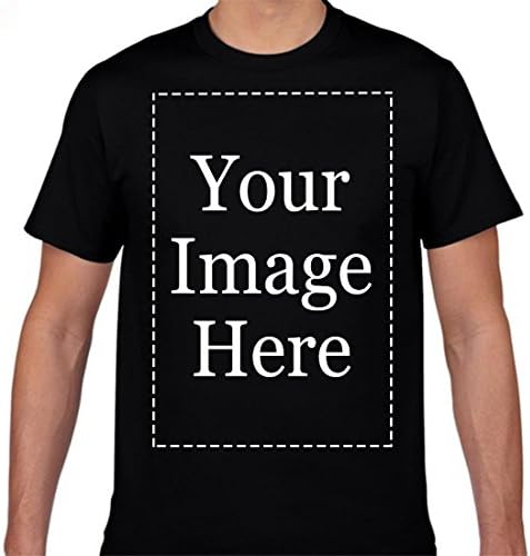 Custom T-Shirt Personalized Shirts Design Your Own Short Sleeve Tee