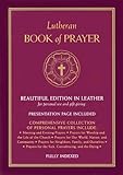 Lutheran Book of Prayer - Burgundy Bonded Leather by