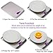Digital Kitchen Scale Food Cooking Multifunction 0.04oz 1g to 11lb 5kg, Stainless Steel, 2 Batteries (included)