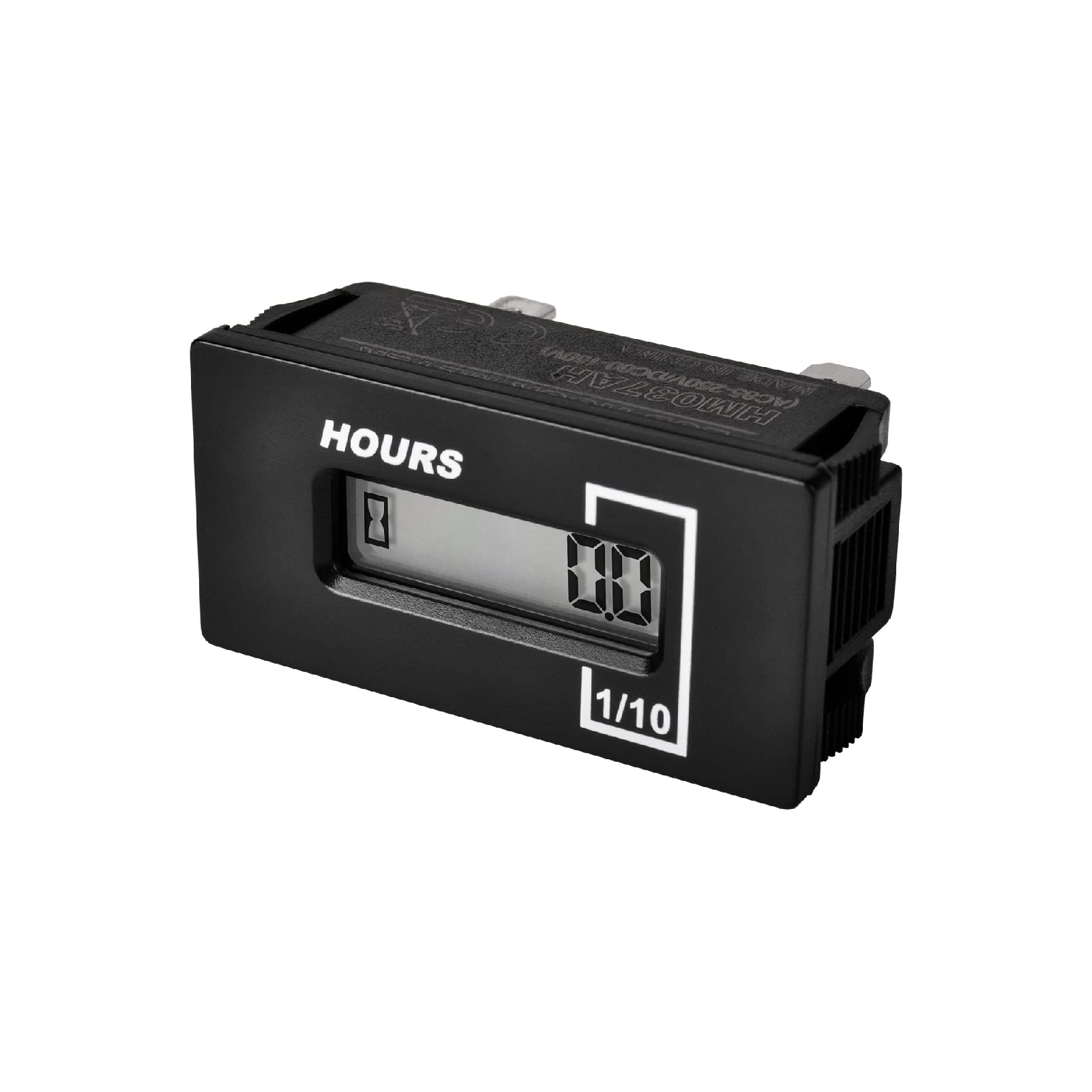 Yooreal (AC85-250V, DC60-150V) Hour Meter, Maintenance Remind, Resettable Hours For Generator Air Compressor Solar Heater Well Pump Boiler Oil Burner etc