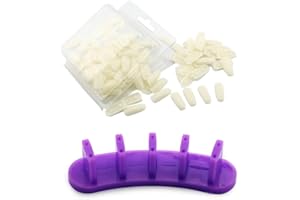 KADS 1set Nail Practice Stand+ 100pcs Practice Nail Tips Salon Manicure Nail Art Beauty Tools