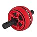 LiKee Ab Wheel Roller, Core Training Roller Abdominal Workout Equipment Exercise and Fitness Wheel At Home with Knee Pad and Anti-Slip Handles for Man Woman Gymnastics Home Gym