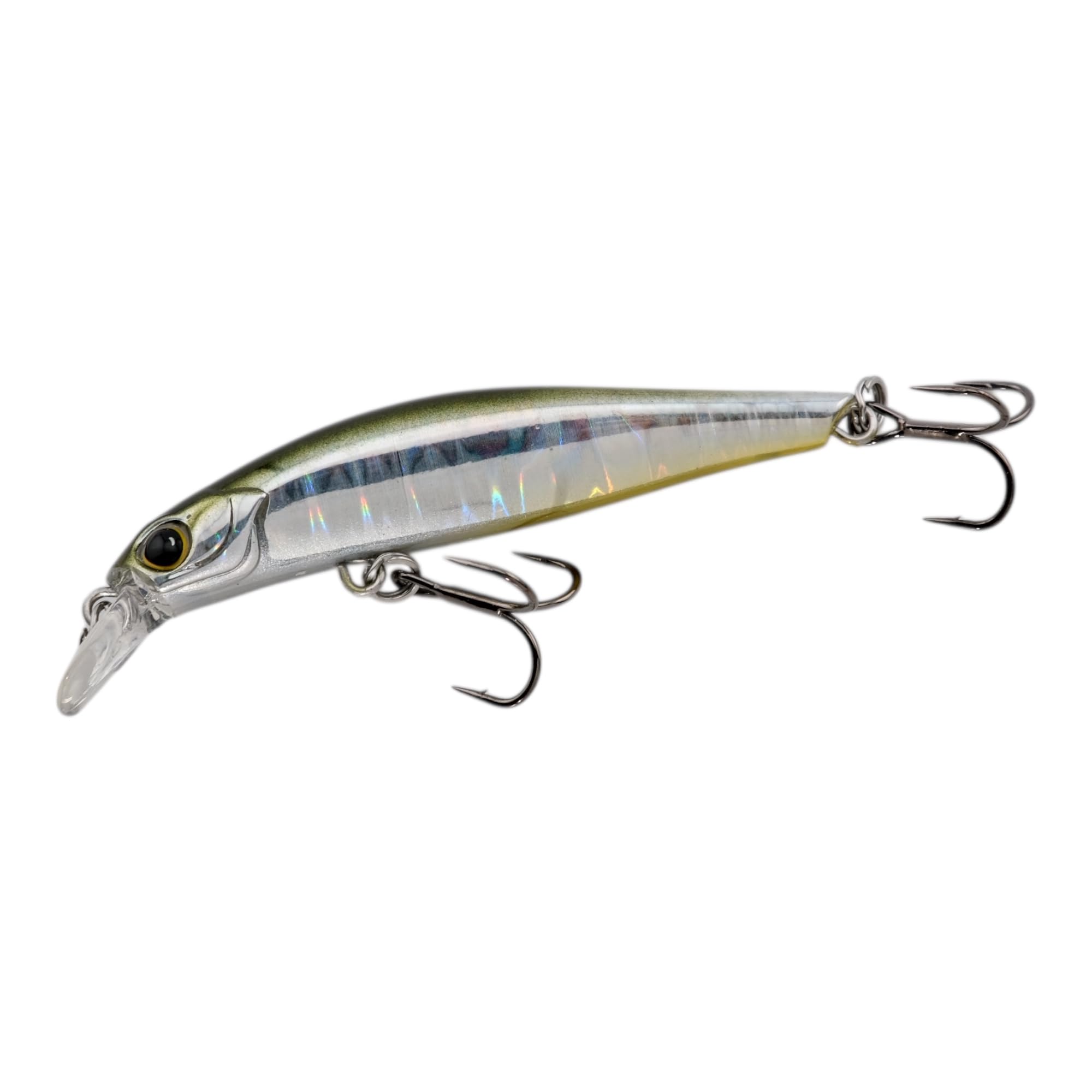 momolures - ULTIMA ARTIST SWIMMER 60mm Sinking Minnow for LRF, Bass, Seabass, Pike, Trout, Salmon lure fishing (SKELTON SHAD)