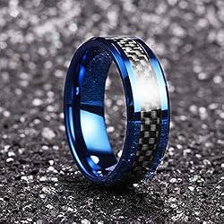 King Will GENTLEMENT Men's Tungsten Carbide Rings