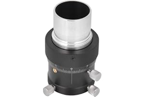 1.25Inch Helical Focuser,Alloy 10mm Focusing Stroke High Precision with 0.05mm Scale for Telescope Lenses/Finder/Guidescope