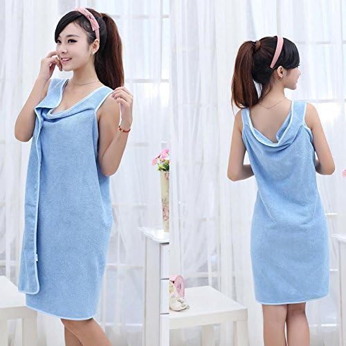 Rimeep® 630 GSM Cotton Bath Towel Bath Towels Fashion Lady Child Girls Wearable Fast Drying Magic Bath Colorful Towel Beach Spa Bathrobes Bath (Free Size Multi Color)