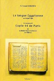 La  langue égyptienne au Moyen âge