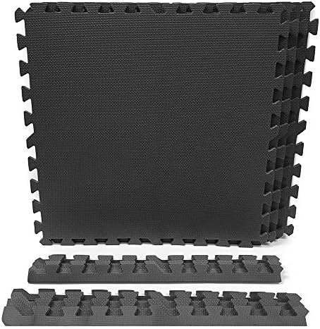 Shock Athletic 4 Pack Gym Flooring with Microban