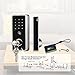 ZKTeco Keyless Entry Door Lock, Smart Door Lock Deadbolt with keypad, Fingerprint Door Lock, Electronic Deadbolt Lock, Biometric Door Lock Work for Home
