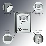 Defender Key Safe Outdoor Wall Mounted 4-Dial Combination Waterproof view 4