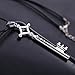 CG Costume Attack on Titan Necklace Eren Yeager Key Alloy Cosplay Costume