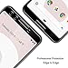 [2-Pack] JALL Tempered Glass Screen Protector Compatible for Google Pixel 3, [Full Screen Coverage [Fingerprint, Scratch & Force-Resistant] [Case-Friendly] for Pixel 3 (Not for Pixel 3 XL)