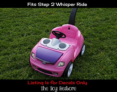 New Replacement Decals Fits Step 2 Whisper Ride