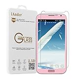iAnder Samsung Galaxy Note 2 Premium Tempered Glass Screen Protector - Samsung Galaxy Note 2 Screen Protector