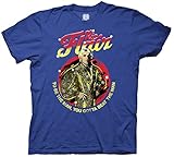 WWE Ric Flair To Be The Man You Gotta Beat the Man Mens Blue T-shirt