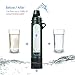BOBLOV Personal Water Filter Straw Portable Purifier for Hiking, Camping, Travel, and Emergency Preparedness 1500L/1year (Army Green)