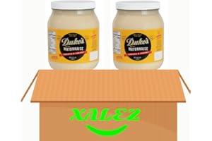 GENERIC Duke's Real Mayonnaise (64 oz.) - 2 Pack - Bundled by XALEZ