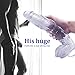 Whtao 30 cm Lifelike Dîldɔ Massager for Women Discreet Package (Color : Clear)thumb 4