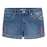 Levi's Girls' Denim Shorty Shorts