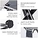 TRIPLE TREE Folding Stool, 2 Pack Portable Camping Stool for Outdoor Walking Hiking Fishing 400 LBS Capacity with Carry Bag 13.8 Inch Heightthumb 1