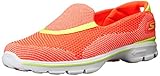 Skechers Performance Women's Go Walk 3 Nite Owl Series Walking Shoe, Hot Pink/Lime Nite Owl, 7.5 M US