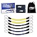 Victorem Speed and Agility Leg Resistance Bands - Ultimate Speed Bands Set - Physical Fitness Workout Strength Training - Increase Muscle Endurance - Football, Basketball, Soccer, Track and Field