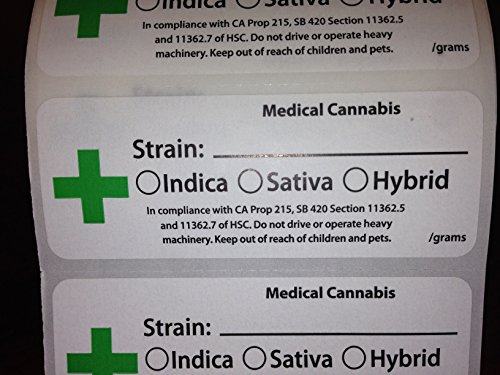 GREEN CROSS Medical Marijuana Cannabis Strain Labels 1000 Pcs ROLL Generic State 420 Compliant Sticker Decal Pot, Ganja, Weed, 420, Dank Best MMJ Identifer GREEN CROSS Medical Marijuana Cannabis Strain Labels 1000 Pcs ROLL Generic State 420 Compliant Sticker Decal Pot, Ganja, Weed, 420, Dank Best MMJ Identifer