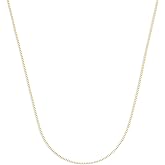 Amazon Essentials Sterling Silver 1.2mm Box Chain